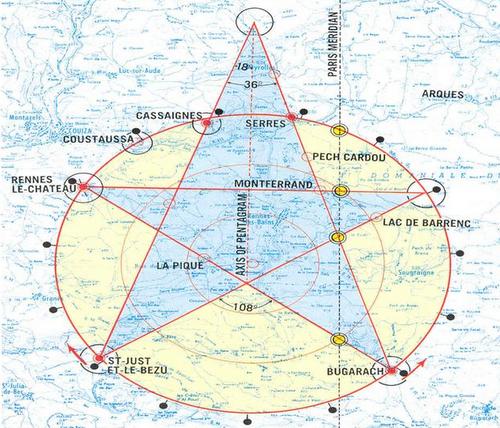 Sacred geometry in the Languedoc landscape